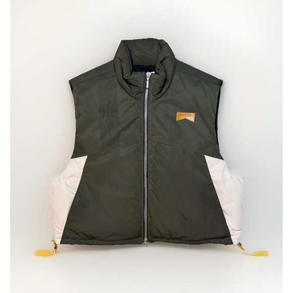 Rhude Other - Rhude Panel Zip Up Vest Size M